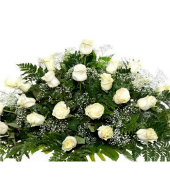 Tanesa Funeraria Y Tanatorio Extremeño S.A cojín funerario de flores